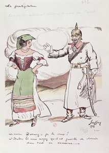 Kaiser Wilhelm II attempts to put Italy to sleep in order to prevent her entering the First World War